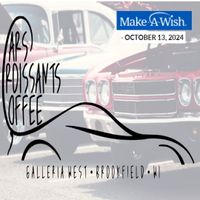 Cars Croissants and Coffee Make a Wish fundraiser at Galleria West in Brookfield