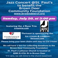Fellowship Concert at St Paul's Lutheran - bring your lawn chairs and kids and I'm sure about doggies but Emus are likely OK