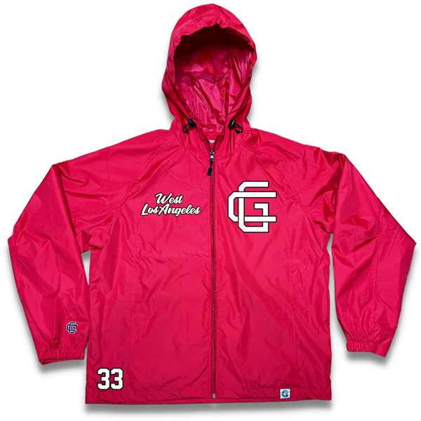 "City Reppin" Zip Up Windbreaker