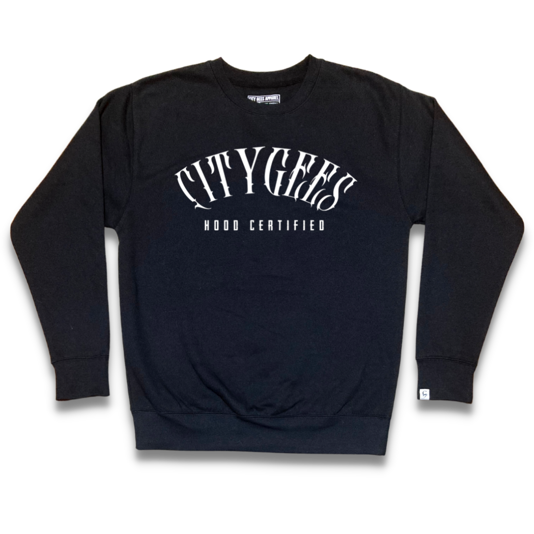 "Certified" Crew Neck Sweater