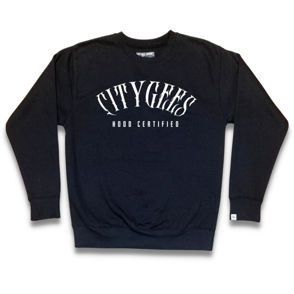 "Certified" Crew Neck Sweater