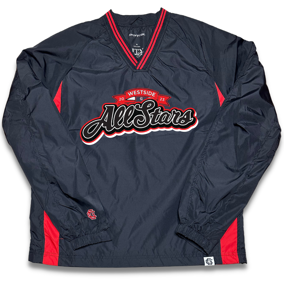 "All Star" V Neck Windbreaker