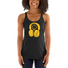 *Glycerine headphone" Raceback Tank-Top