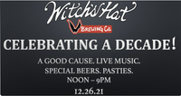 Witches Hat 10 Year Anniversary Party! Rocking for Stockings!