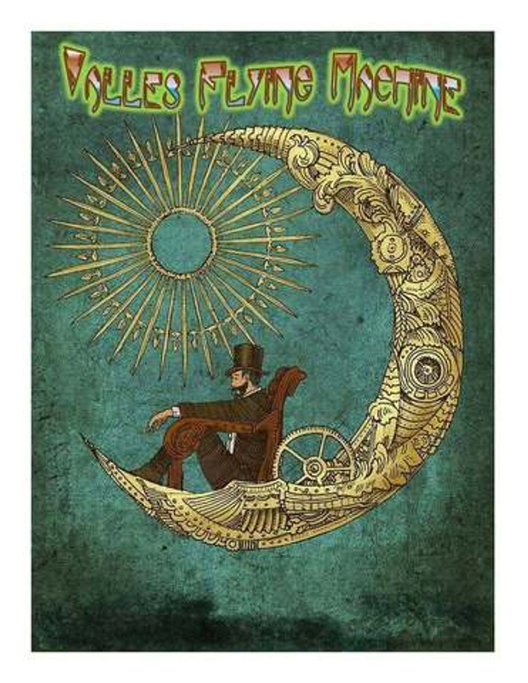valles flying machine - Posters & Flyers New and Old
