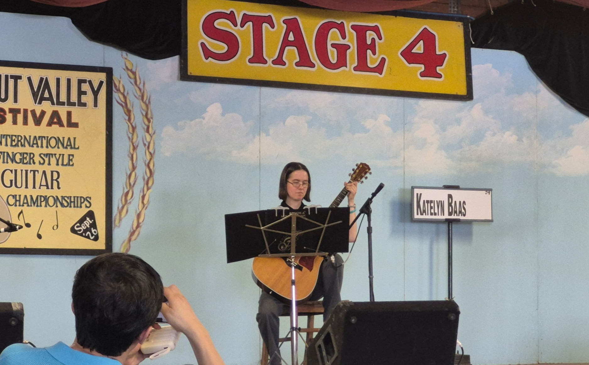 Katelyn Baas Fingerstyle Guitar Walnut Valley Festival Winfield KS