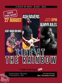 Ash Ravens Band + Almyr Jules + ASIF- Man on a Bike