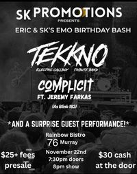 Eric + Super Kyle's EMO Birthday Bash