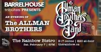 Barrelhouse Presents: The Music of the Allman Brothers (w/special guest percussionist Reynier Garcia)