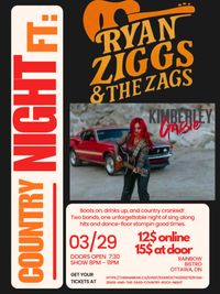 Ryan Ziggs and the Zags (Country Rock Night)