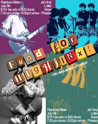 Fundraiser For Highjinx 