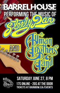 Barrelhouse presents: Steely Dan and the Allman Brothers