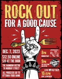 Rock Out for a Good Cause!  The Bluestone Collective + Monostrat + Love & Mayhem 