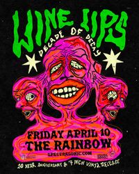 Wine Lips - 10th Anniversary & 7" release PARTY.  special guest: Jim’s Plumbing & Electrical