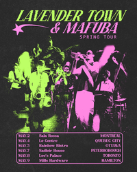 Jazz Rock Fusion: Lavender Town (TO) +  Mafuba (MTL)