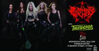 BURNING WITCHES (Switzerland) +  THUNDEROR +  FERAL UNION