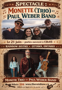 Paul Weber Band +  Serge Monette Trio