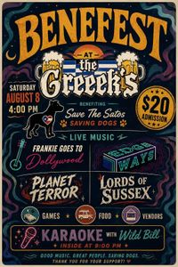 BENEFEST @ the Greeks