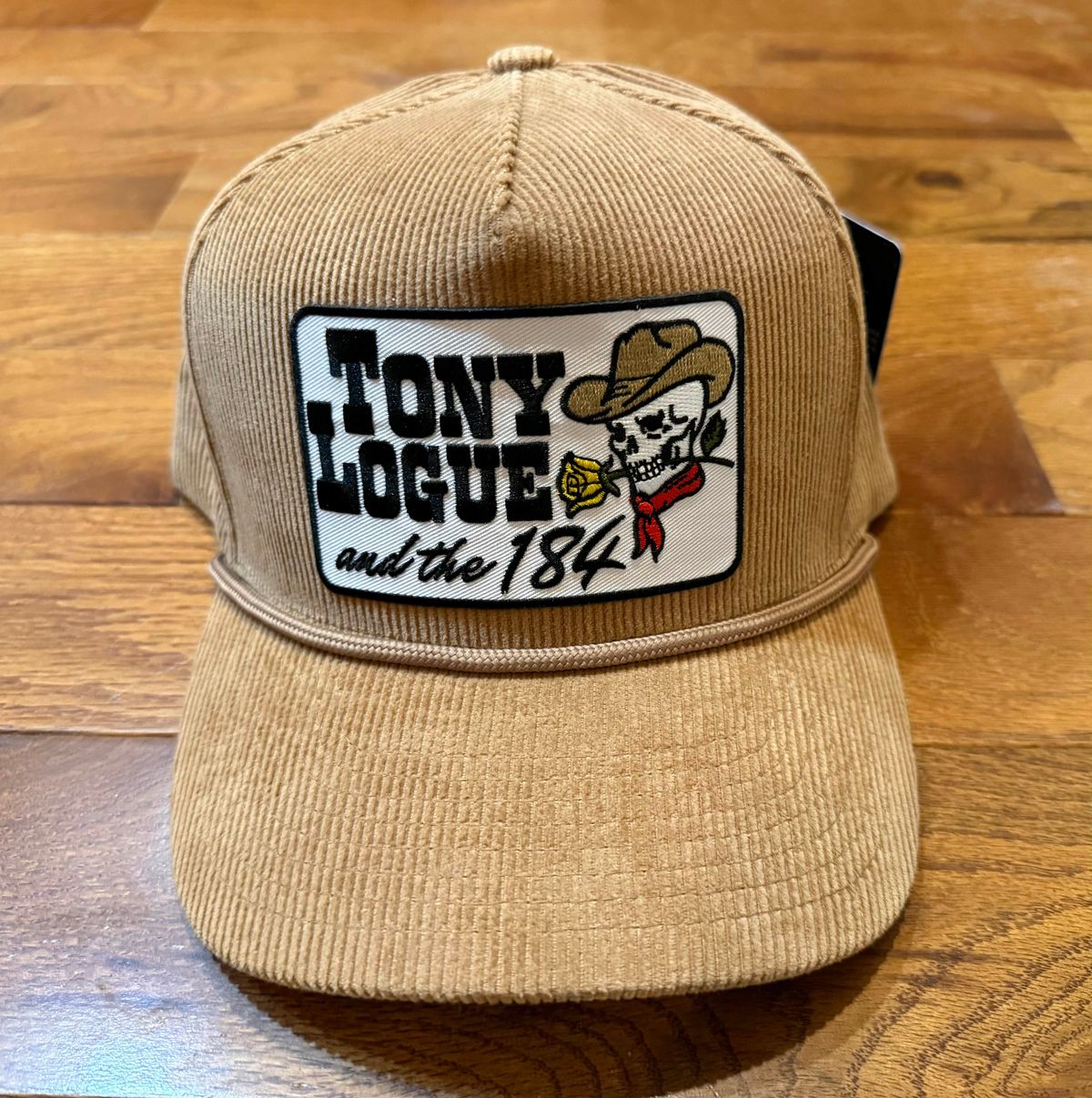TL184 YELLOW ROSE CORDUROY HAT