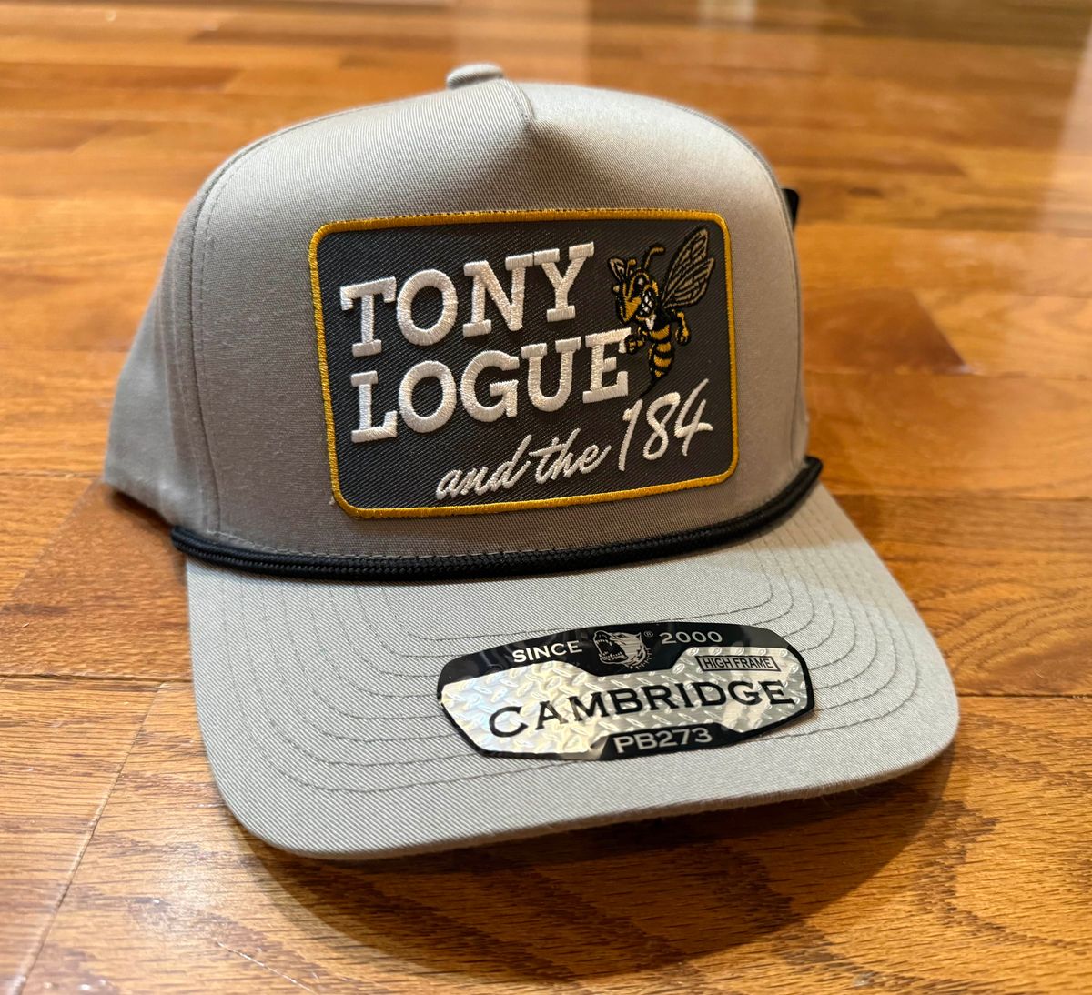 TL184 BEE GRAY HAT