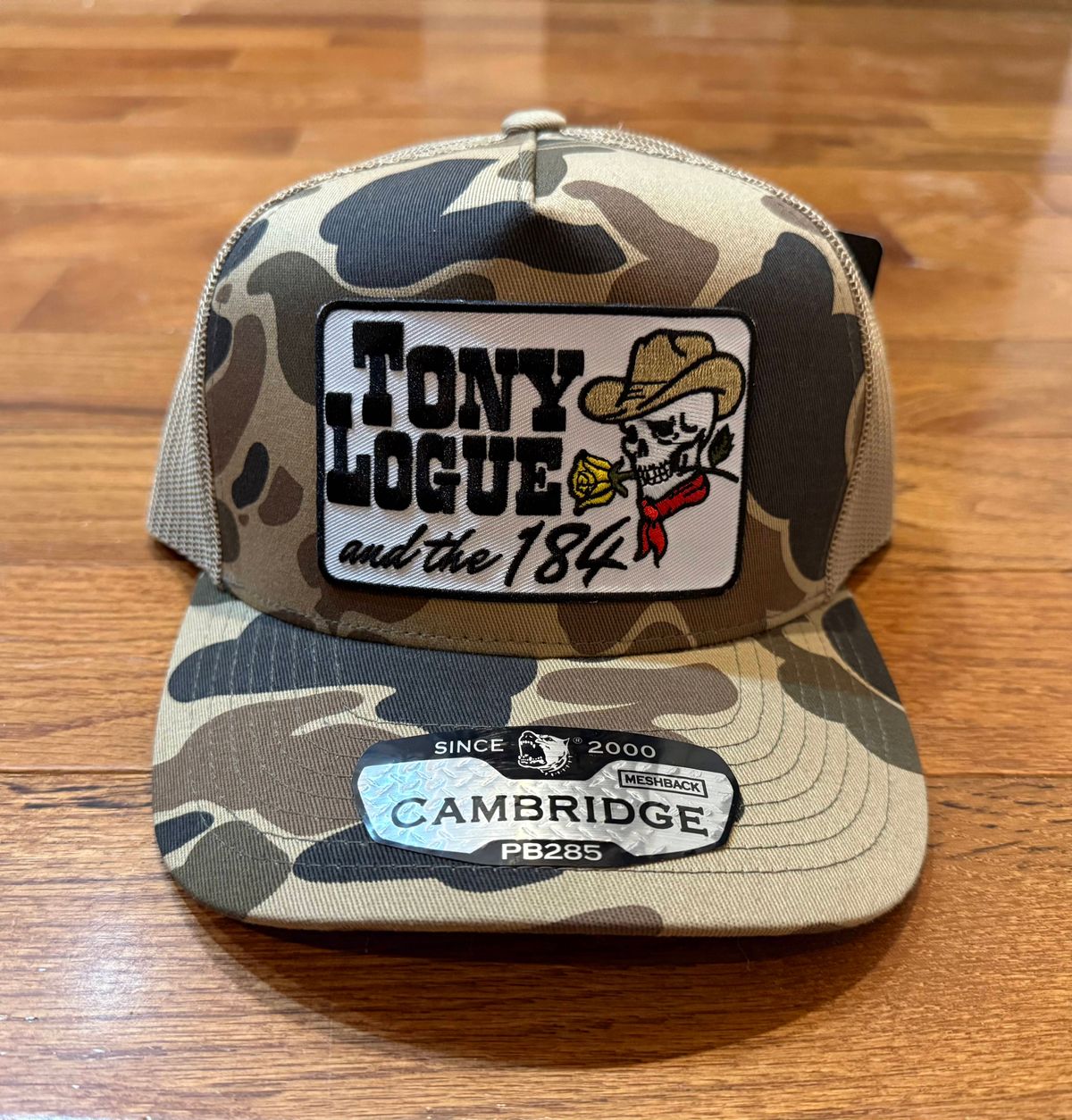 TL184 YELLOW ROSE CAMO HAT