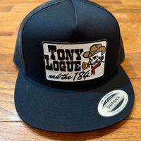TL184 YELLOW ROSE BLACK HAT