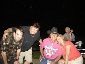 3 OF MY FAVORITE GUYS MAR-T, MICHAEL, JODY, AND MY FAVORITE GIRLFRIEND ROBIN
