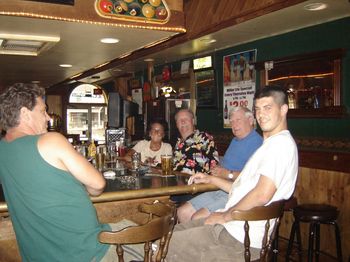 Little Shawn, Cowboy Bobby, Bill & Dolly! Our friends and regulars here at the Bayshore!
