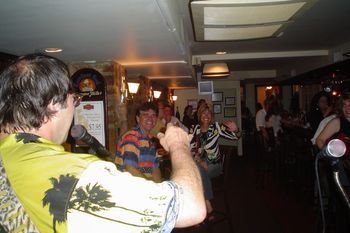 I'm not sure what Mar-T's doing here singing or is he teaching biology???? (tee-hee)
