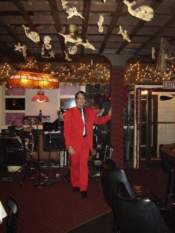 It's Valentine's Day! That's why we're wearing red! My camera was set on the wrong settings and I loss most of the shots!
