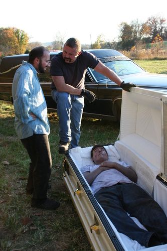 Kane Hodder and Jim O'Rear discuss what to do with Adam.
