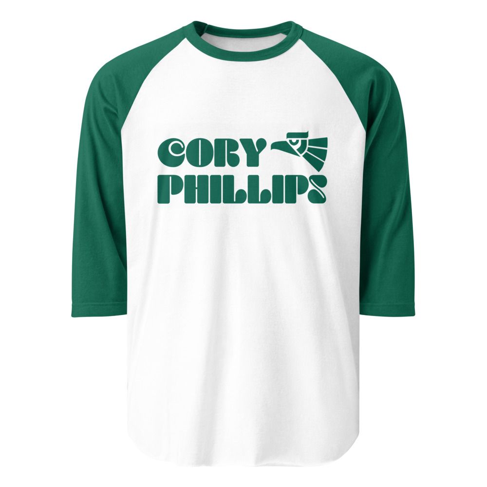 Unisex 3/4 Sleeve Raglan Shirt 