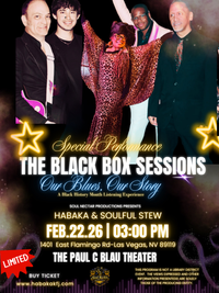 SOUL NECTAR PRODUCTIONS PRESENTS:  THE BLACK BOX SESSIONS-OUR BLUES, OUR STORY