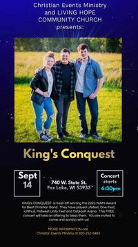 King's Conquest at Living Hope Community Church in Fox Lake, Wisconsin! 
