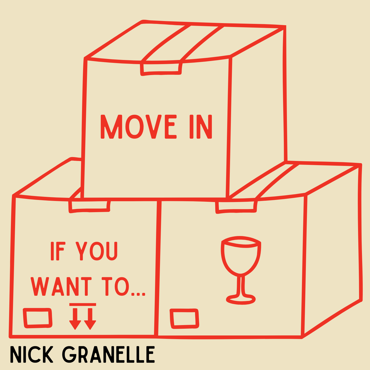 Move In Sticker
