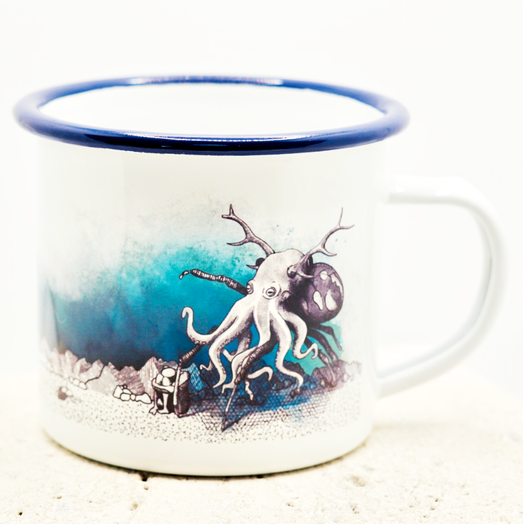 GNAP MUG EARTH - deep blue earth