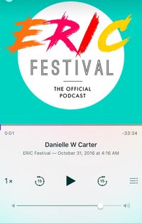 ERIC Festival Podcast, London (Creative Career Interviews)