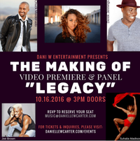 "LEGACY" Music Video Premiere + All Star Panel with Q&A