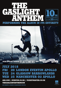 Matthew Ryan and the Northern Wires supporting The Gaslight Anthem