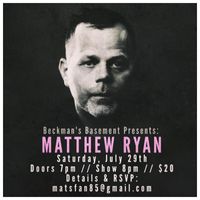 An Evening w/ Matthew Ryan