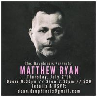 An Evening w/ Matthew Ryan