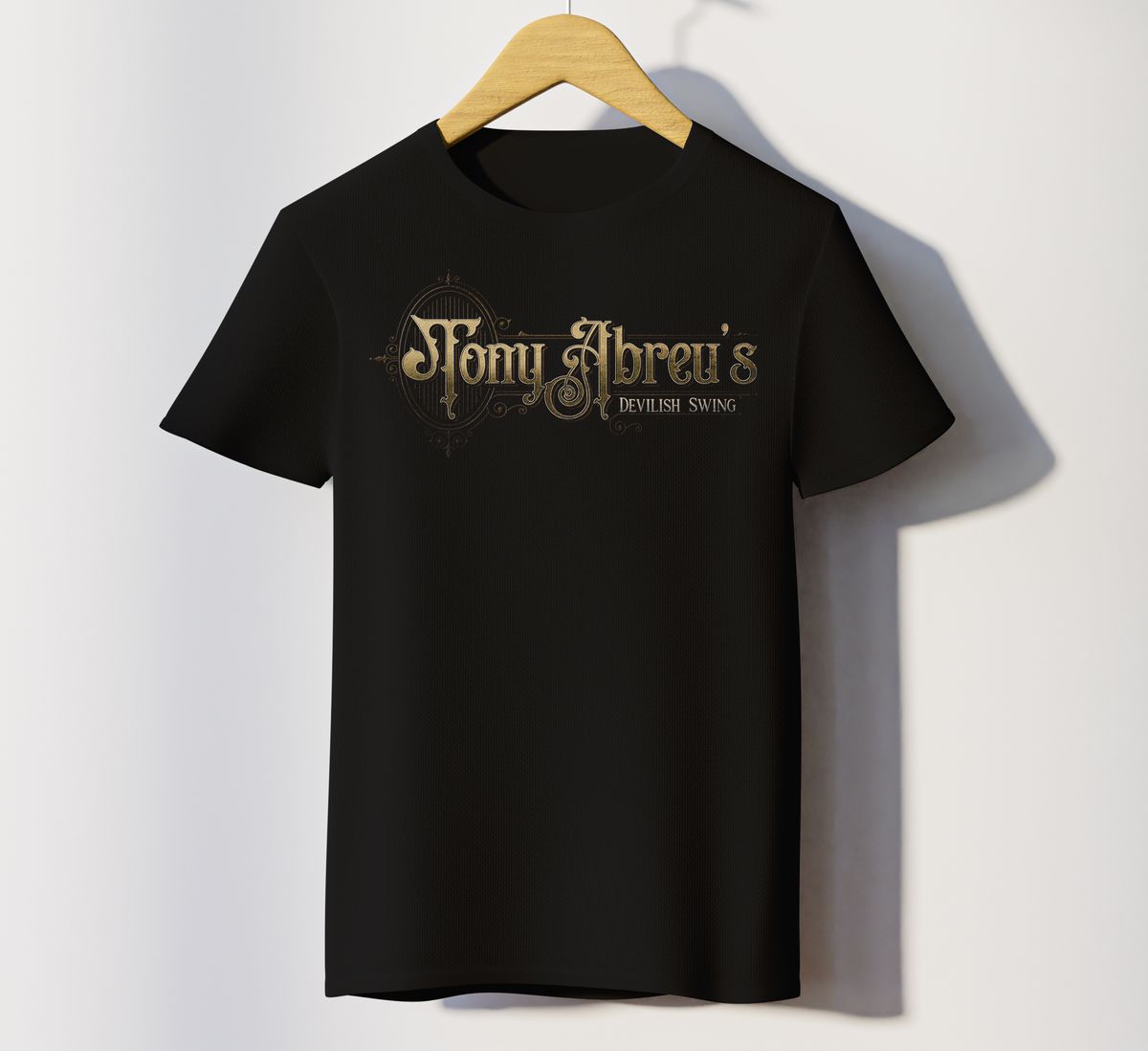 Regular T with Gold Layered Logo