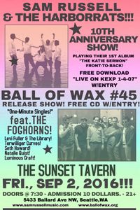 THE KATIE SERMON 10TH ANNIVERSARY SHOW!