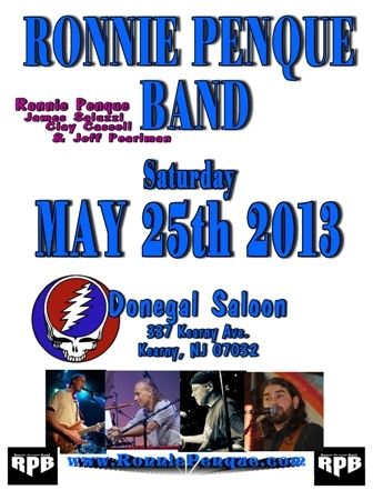 Ronnie Penque Band Kearny NJ 5-25-13
