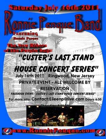 7-16-11 House Concert Ringwood NJ
