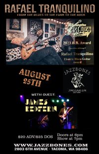 Rafael Tranquilino returns to Jazzbones in Tacoma