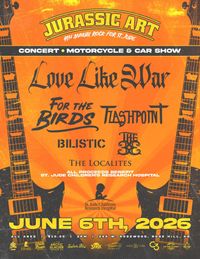 JURASSIC ART CONCERT, MOTORCYCLE, AND CAR SHOW BENEFIT FOR ST. JUDE CHILDREN HOSPITAL