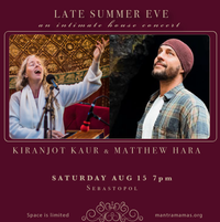 Late Summer's Eve: Kiranjot & Matthew Hara, Ramana