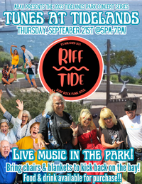 TUNES AT TIDELANDS ... MUSIC BY THE BAY with RIFF TIDE {ft. Debi Red}