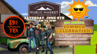 RIFF TIDE {ft. Debi Red} ROCKS SLO PUBLIC MARKET'S 3RD ANNUAL SUMMER CELEBRATION!